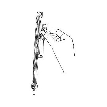 Plastová držátka přízí DMC (10 ks)