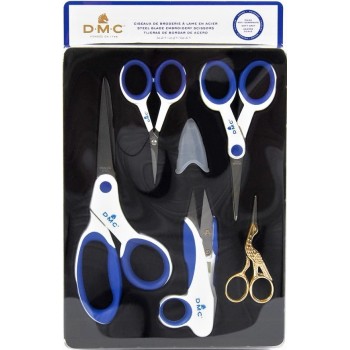 Sada 5 nůžek DMC na ruční práce