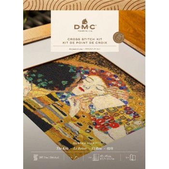 Sada na vyšívání DMC Gustav Klimt The Kiss, Polibek