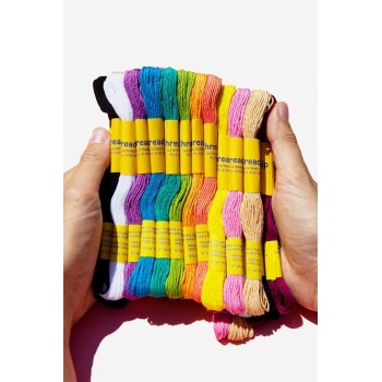 Sada 36 bavlnek PRISM, pastelové barvy