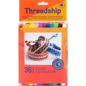 Sada 36 silnějších bavlnek PRISM, základní barvy