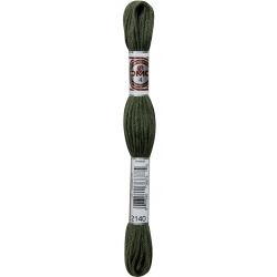 DMC Soft Cotton odstín 2140 zelená bavlnka