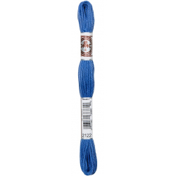 DMC Soft Cotton odstín 2122 modrá bavlnka
