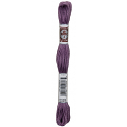DMC Soft Cotton odstín 2328 fialová bavlnka