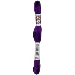 DMC Soft Cotton odstín 2531 fialová bavlnka