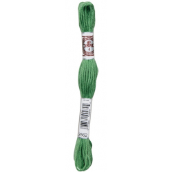 DMC Soft Cotton odstín 2562 zelená bavlnka