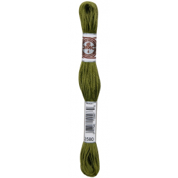 DMC Soft Cotton odstín 2580 zelená bavlnka