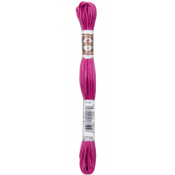 DMC Soft Cotton odstín 2719 fialová bavlnka