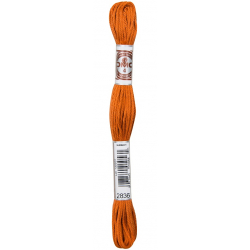 DMC Soft Cotton odstín 2836 oranžová bavlnka