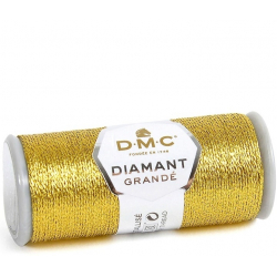 DMC Diamant Grandé metalická nit, zlatá