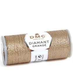 DMC Diamant Grandé metalická nit, zlatá růžová (rose gold)
