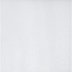 Vyšívací látka na tapiserie (půlkřížky) DMC 100% bavlna, 38.1 x 45.7 cm, bílá, role v tubusu